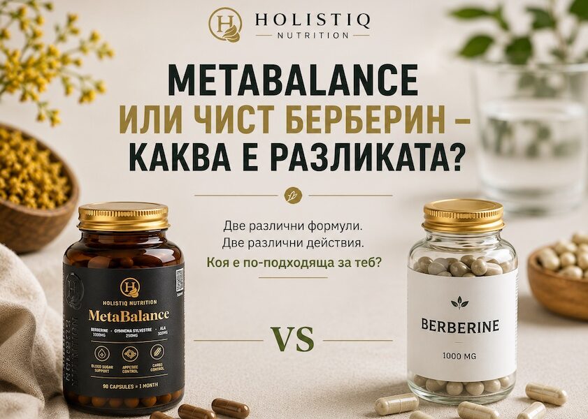 MetaBalance или чист берберин – сравнение между комбинирана формула и еднокомпонентна добавка