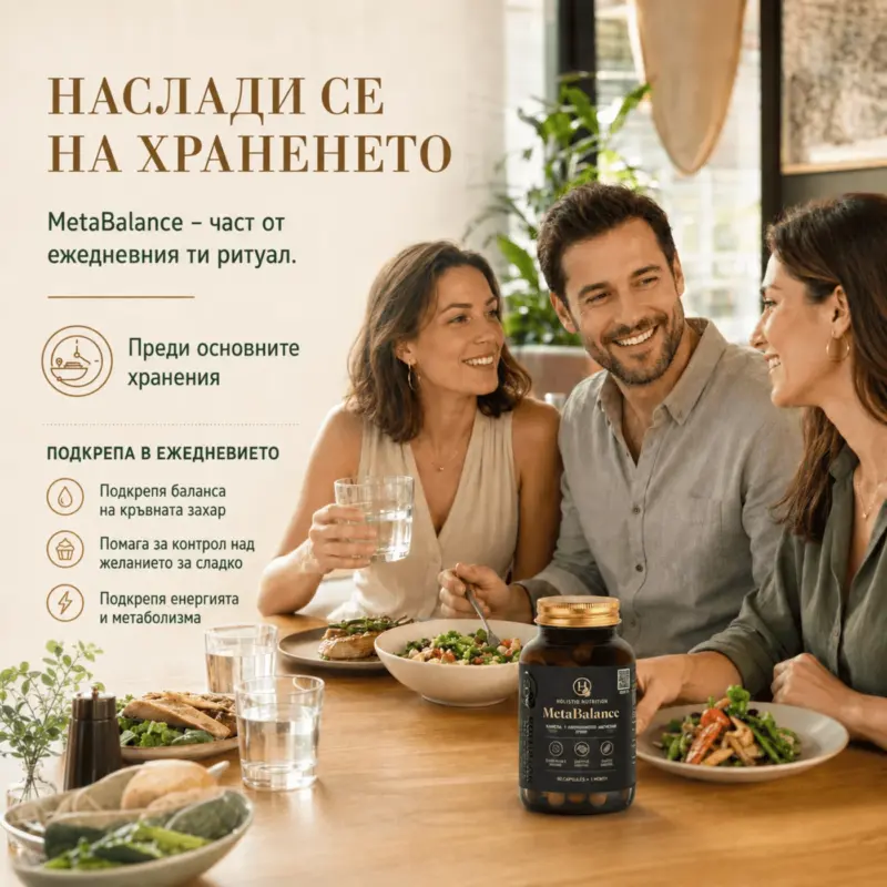 MetaBalance – подкрепа преди основните хранения