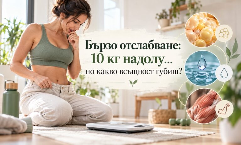 Бързо отслабване: 10 кг надолу… но какво всъщност губиш?