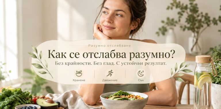 Пътеводител за разумно отслабване без крайности